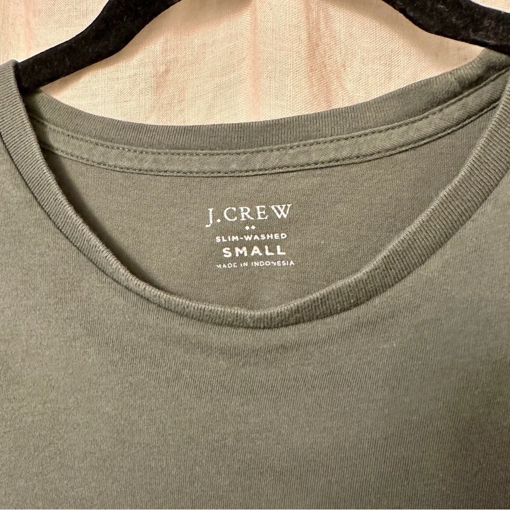 J. Crew Slim Green Tee